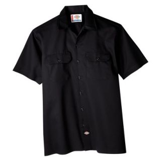 Dickies Mens Original Fit Short Sleeve Work Shirt   Black XL