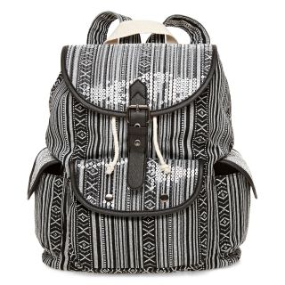 OLSENBOYE Sequin Covered Striped Backpack, Girls