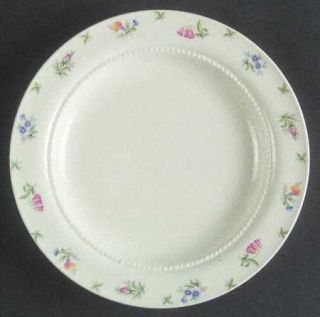 Harmony House China Monticello (Pink&Blue/No Trim) Salad Plate, Fine China Dinne