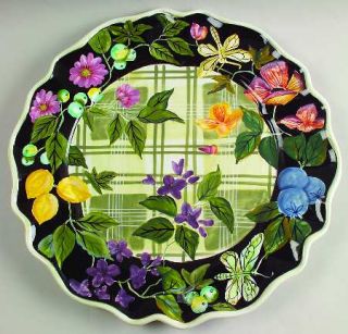 Tracy Porter Jardinere 14 Chop Plate (Round Platter), Fine China Dinnerware   F