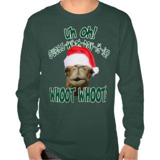 Hump Day Camel Christmas T shirt