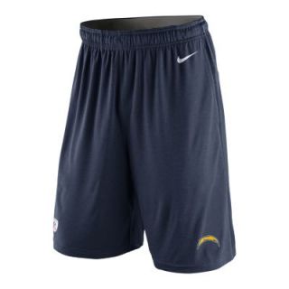 Nike Fly (NFL San Diego Chargers) Mens Training Shorts   College Navy