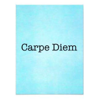 Carpe Diem Seize the Day Quote   Quotes Art Photo