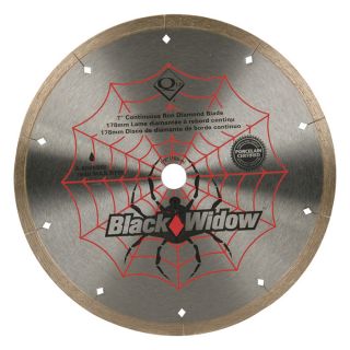 QEP Black Widow Blade   7 Inch, Model 6 7008BW