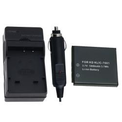 Compatible Battery/ Battery Charger for Kodak KLIC 7001 Eforcity Camera Batteries & Chargers