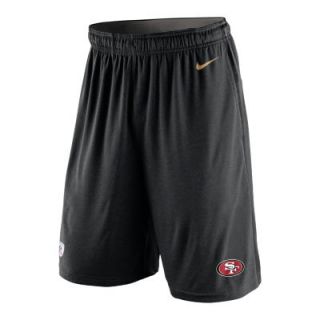 Nike Fly (NFL San Francisco 49ers) Mens Training Shorts   Black