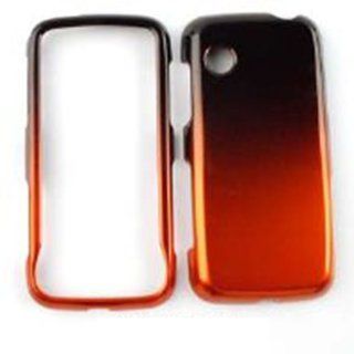 For Lg Prime Gs390 Black Orange 2 Tone Case Accessories Cell Phones & Accessories