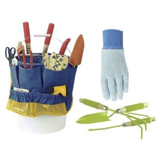 Bucket Organizer, Jersey Gloves and 3 Piece Tool Set