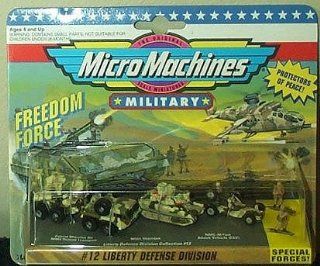 Liberty Defense Division Micro Machines Freedom Force Military Collection #12 Toys & Games