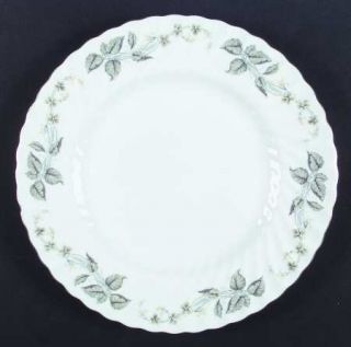 Minton Greenwich Dinner Plate, Fine China Dinnerware   Fife Shape, Vine On Swirl