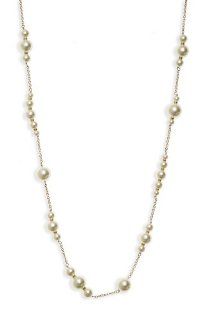Lee Angel Imitation Pearl Bead Necklace (393) Lee Angel Jewelry