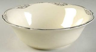 Homer Laughlin  Silver Rose/Patrician 8 Round Vegetable Bowl, Fine China Dinner