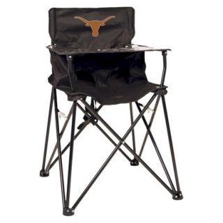 ciao baby Texas Longhorns Portable Highchair   Black