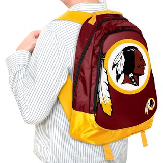 NFL Washington Redskins 19 inch Structured Backpack Football