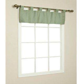 Thermalogic 70292 438 714 Weathermate Solid Insulated Color Tab Top Valance in Sage   Window Treatment Valances