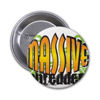 Golden Massive Shredder Pin