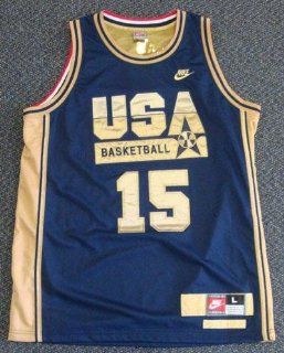 Magic Johnson Autographed Jersey   USA Team   PSA/DNA Certified   Autographed NBA Jerseys Sports Collectibles