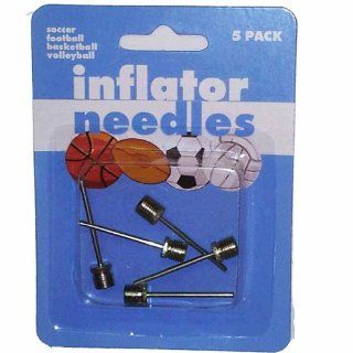 5 piece Ball Inflator Needles Pack   24 Sets (120 Inflator Needles)  Sporting Goods  Sports & Outdoors