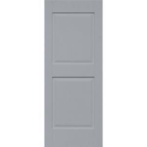 Home Fashion Technologies Plantation 14 in. x 59 in. Solid Wood Panel Shutters Behr Iron Wood 1451459331