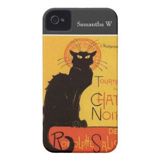 Tournée du Chat Noir, Steinlen Black Cat Vintage Case Mate iPhone 4 Cases