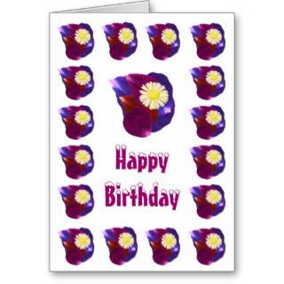 Happy Birthday   Sensual Flower Rose Petals Cards