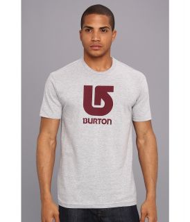 Burton Logo Horizontal S/S Tee Mens T Shirt (Gray)