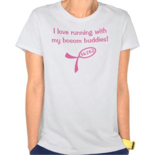 I love running with my bosom buddies PINK T Shirt