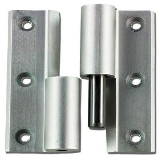 Global Door Controls Deluxe Hinge Kit in Aluminum DISCONTINUED TH1100 HK1 AL