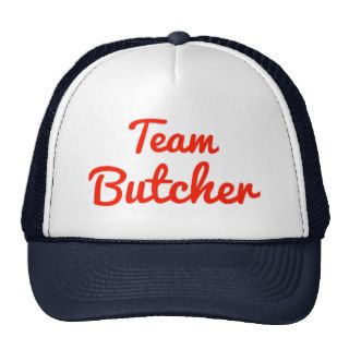 Team Butcher Trucker Hats