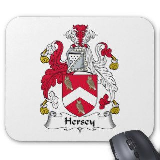 Hersey Family Crest Mouse Pads