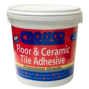 Crossco 1 gal. Floor and Ceramic Tile Adhesive AD160 4