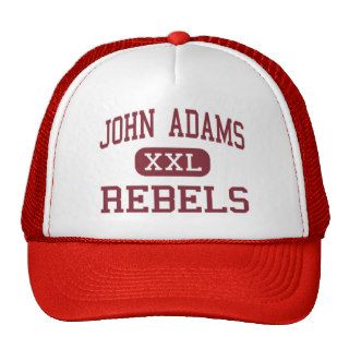 John Adams   Rebels   High School   Cleveland Ohio Mesh Hats