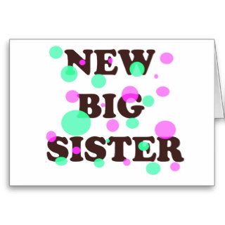 New Big Sister Cards