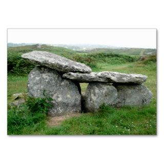 Altar Shaped Archeological Tomb Ireland Card Business Card Template