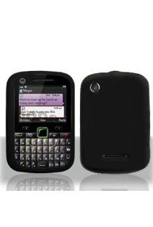 Motorola WX404 Grasp Silicone Skin Case   Black Cell Phones & Accessories