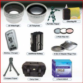 24PC CAMCORDER ACCESSORY KIT FOR SONY DVD305 405 505  Camera Lenses  Camera & Photo