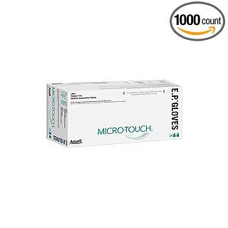 Ansell Micro Touch EP Nitrile ANE73 405 Powder Free 11.5" 4 Mil Gloves, Small (1000 Case, 10 Boxes)