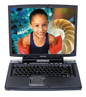 Toshiba Satellite Pro M15 S405 Laptop (1.40 GHz Pentium M(Centrino), 512 MB RAM, 40GB Hard Drive, DVD/CD RW Drive)  Laptop Computers  Computers & Accessories