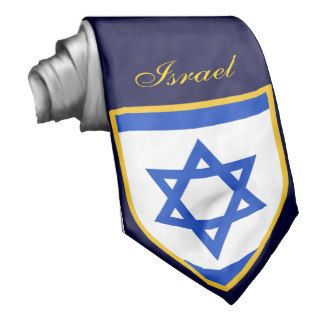 Beautiful Israel Flag Ties