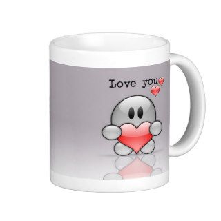 Persoanlize Cute "Love You" Coffee Mugs