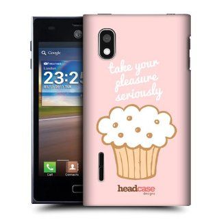 Head Case Designs Sweet Pleasure Cupcakes Hard Back Case Cover For LG Optimus L5 E610 Cell Phones & Accessories