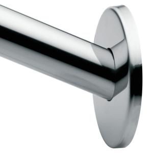 MOEN 5 ft. Curved Shower Rod Bar in Polished Stainless Steel 2 102 5PS