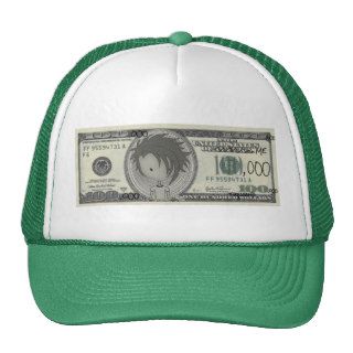 Funny One Hundred Thousand Dollar Bill Hat