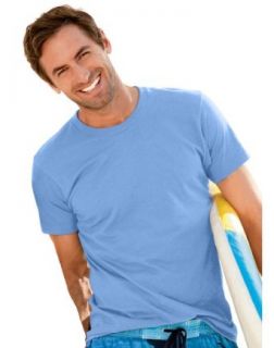 Hanes Men's ComfortBlend EcoSmart Crewneck T Shirt, XXL Carolina Blue at  Mens Clothing store