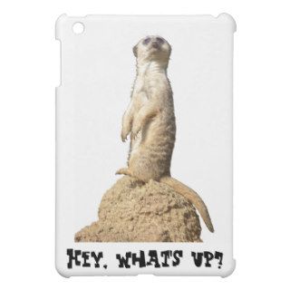 Funny Meerkat Standing Up iPad Mini Cases