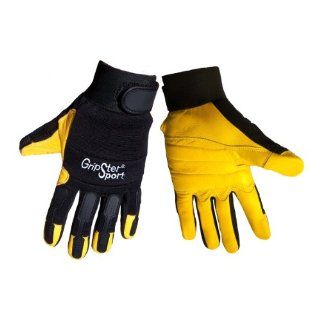 Global Glove SG2008 Gripster Goatskin Sport Premium Grade Glove with Elastic Cuff, Work, Large (Case of 72)