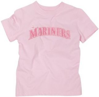 MLB Girls' Seattle Mariners Pullover Tee (Pink, 16)  Sports Fan T Shirts  Sports & Outdoors