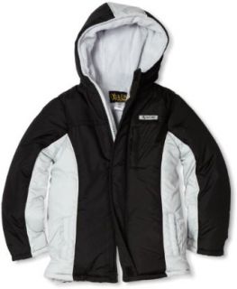 Iextreme Boys 8 20 Colorblocked Puffer Jacket, Black, 8 Clothing