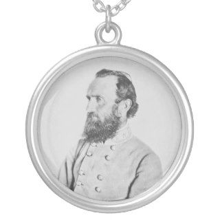 Confederate General Thomas J Stonewall Jackson Custom Necklace