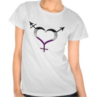 Asexual Pride Gender Neutral Symbol T Shirt